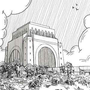 Voortrekkermonument Portret Print